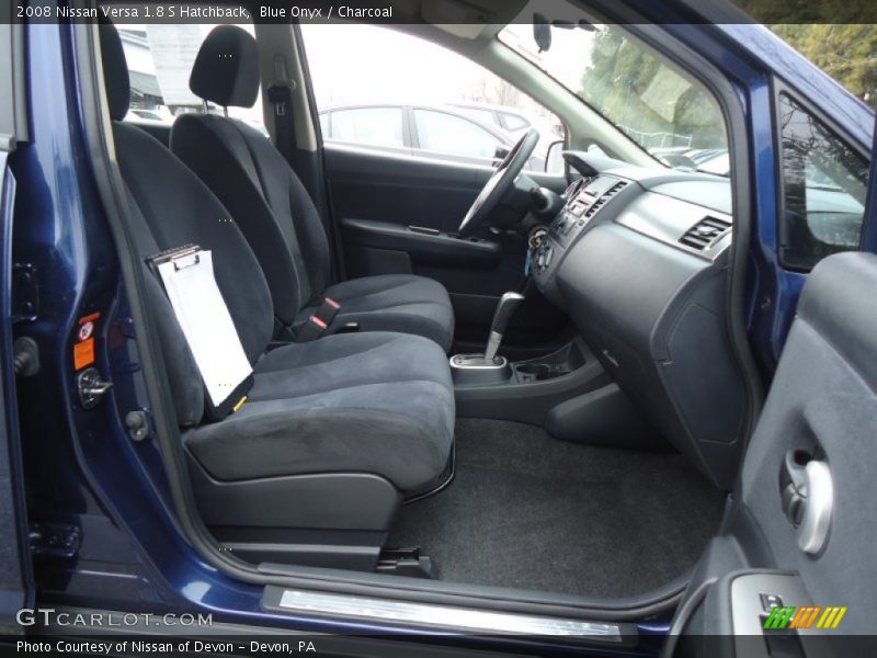 Blue Onyx / Charcoal 2008 Nissan Versa 1.8 S Hatchback
