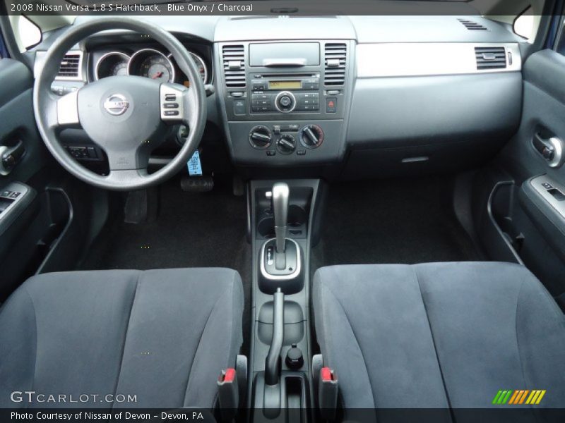 Blue Onyx / Charcoal 2008 Nissan Versa 1.8 S Hatchback