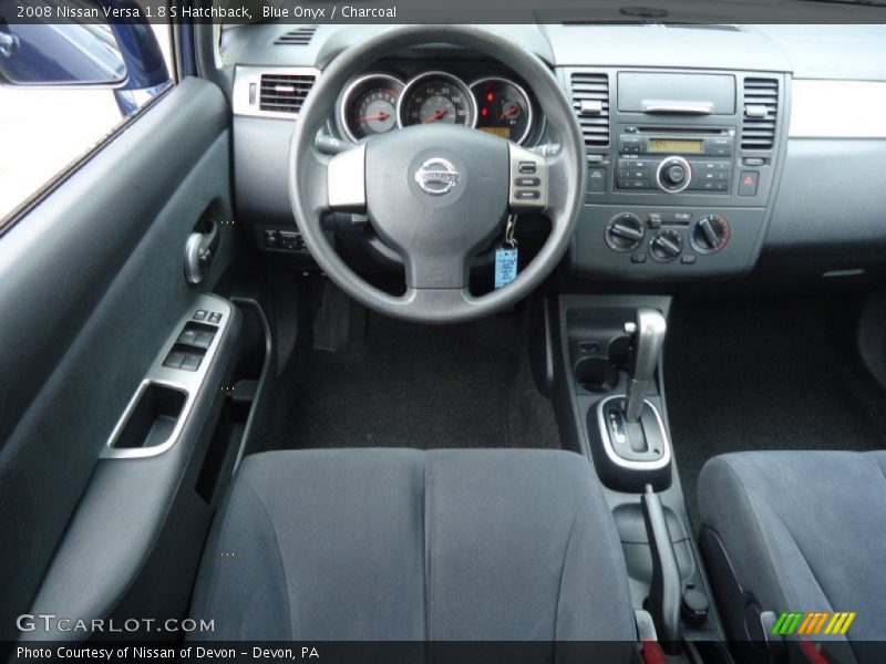 Blue Onyx / Charcoal 2008 Nissan Versa 1.8 S Hatchback