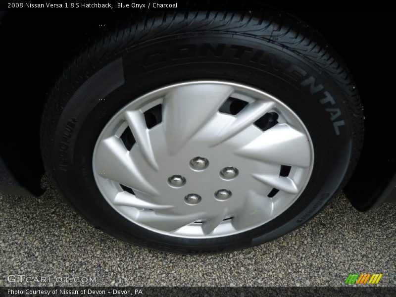Blue Onyx / Charcoal 2008 Nissan Versa 1.8 S Hatchback