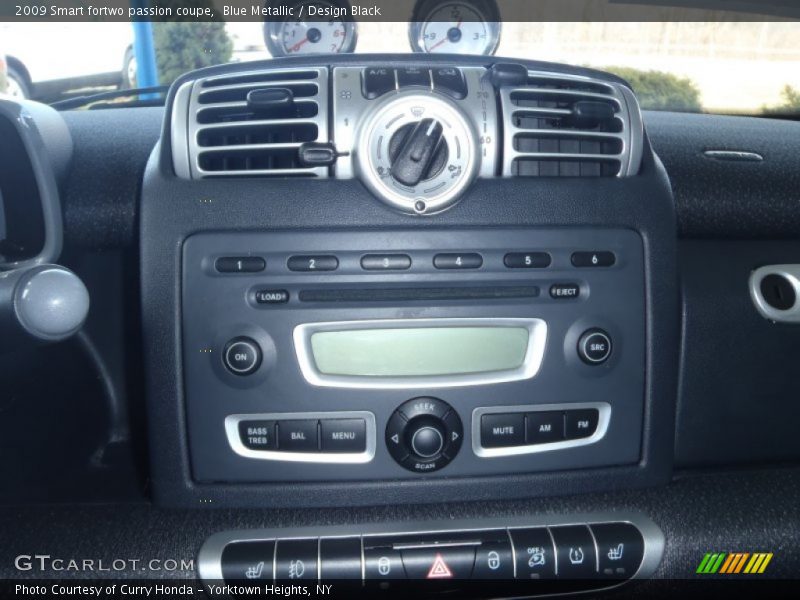 Blue Metallic / Design Black 2009 Smart fortwo passion coupe