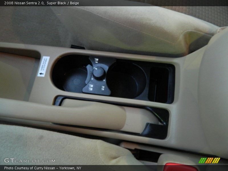 Super Black / Beige 2008 Nissan Sentra 2.0