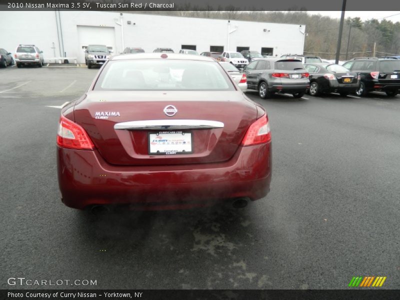 Tuscan Sun Red / Charcoal 2010 Nissan Maxima 3.5 SV