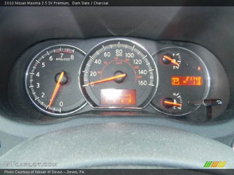 Dark Slate / Charcoal 2010 Nissan Maxima 3.5 SV Premium