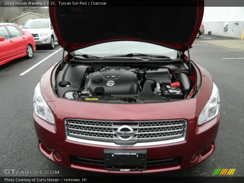 Tuscan Sun Red / Charcoal 2010 Nissan Maxima 3.5 SV
