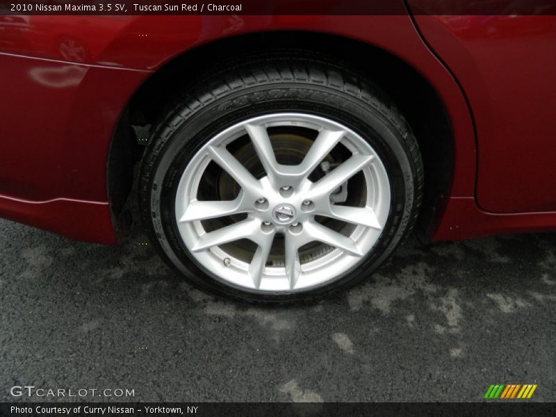 Tuscan Sun Red / Charcoal 2010 Nissan Maxima 3.5 SV