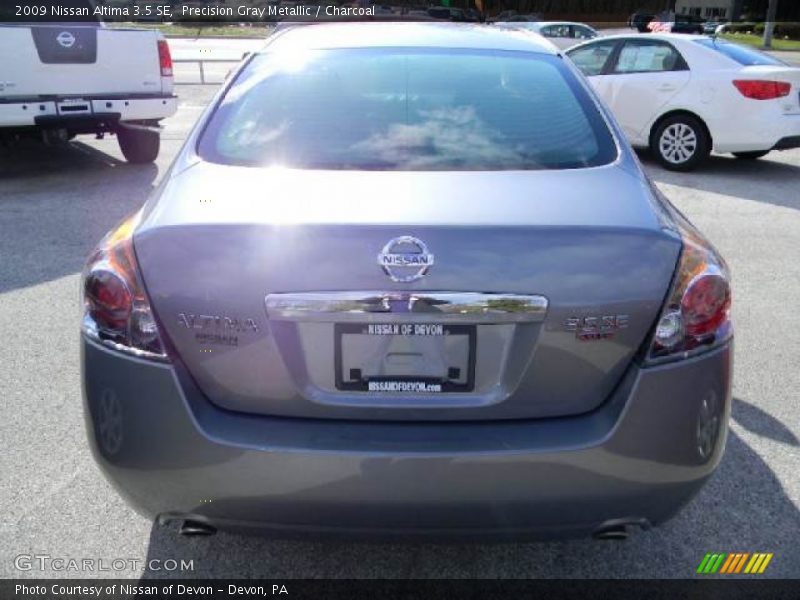 Precision Gray Metallic / Charcoal 2009 Nissan Altima 3.5 SE