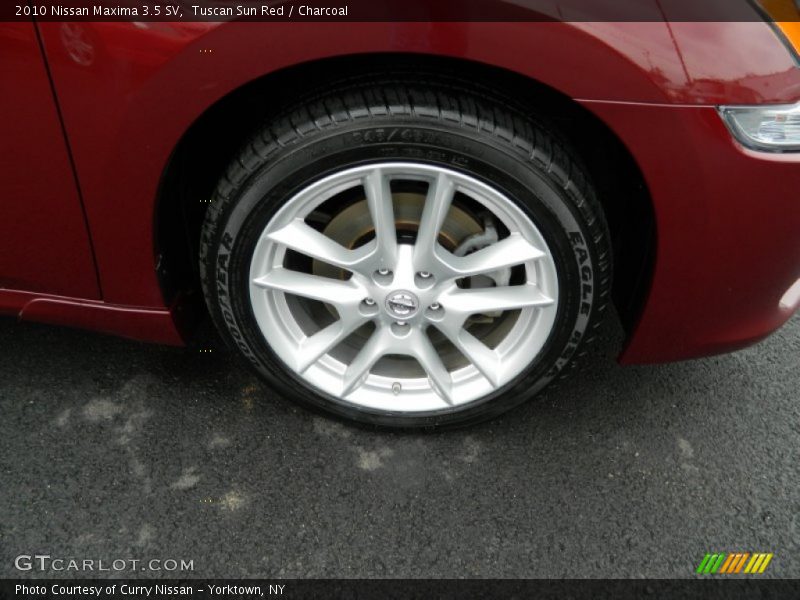 Tuscan Sun Red / Charcoal 2010 Nissan Maxima 3.5 SV