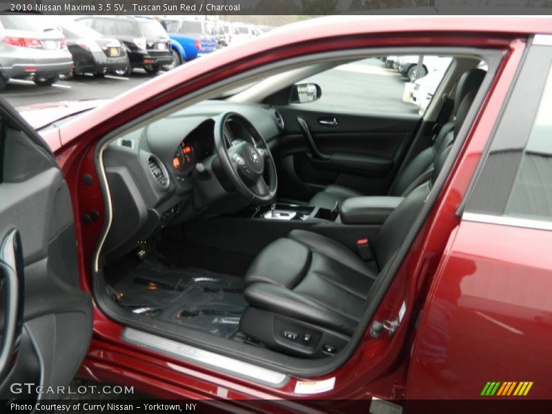 Tuscan Sun Red / Charcoal 2010 Nissan Maxima 3.5 SV
