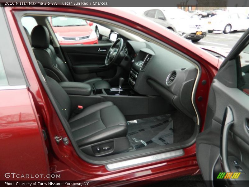 Tuscan Sun Red / Charcoal 2010 Nissan Maxima 3.5 SV