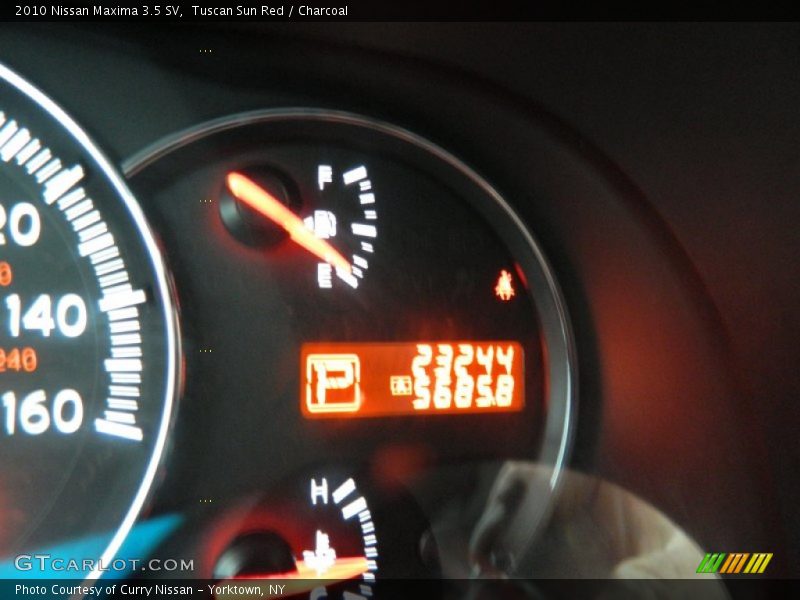 Tuscan Sun Red / Charcoal 2010 Nissan Maxima 3.5 SV