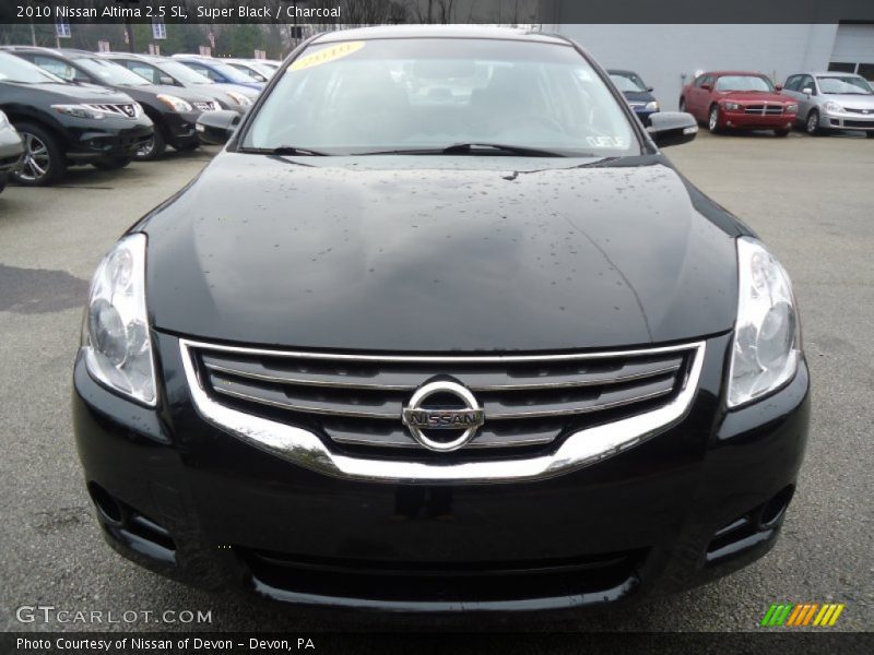 Super Black / Charcoal 2010 Nissan Altima 2.5 SL