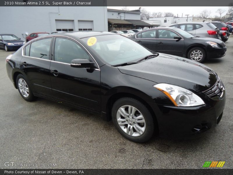 Super Black / Charcoal 2010 Nissan Altima 2.5 SL