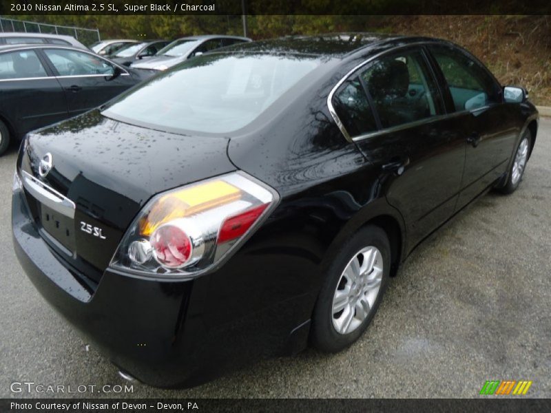 Super Black / Charcoal 2010 Nissan Altima 2.5 SL