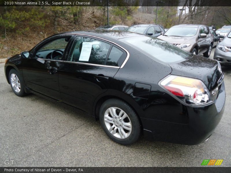 Super Black / Charcoal 2010 Nissan Altima 2.5 SL