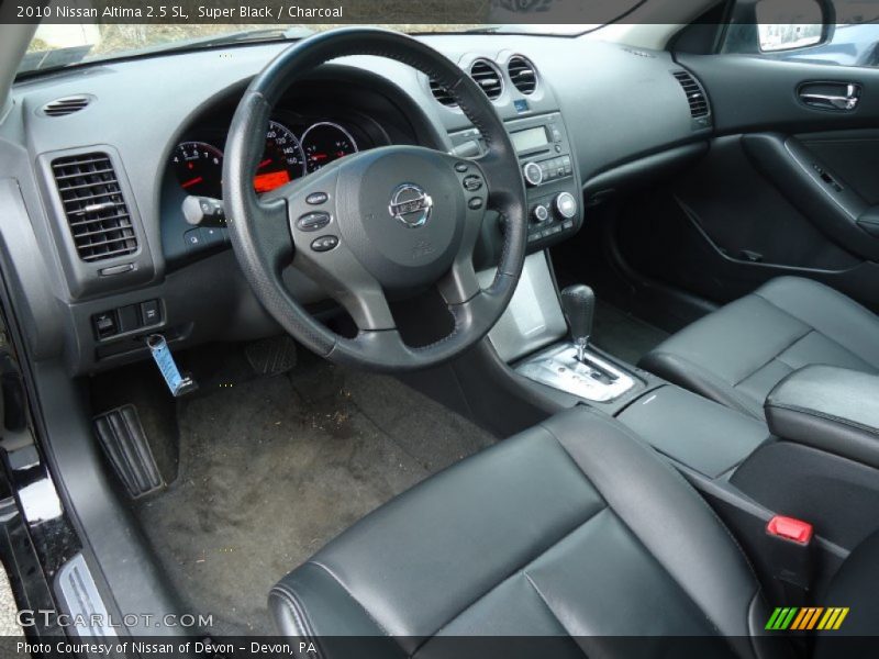 Super Black / Charcoal 2010 Nissan Altima 2.5 SL