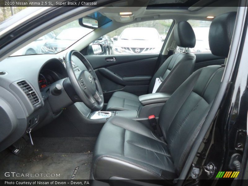 Super Black / Charcoal 2010 Nissan Altima 2.5 SL