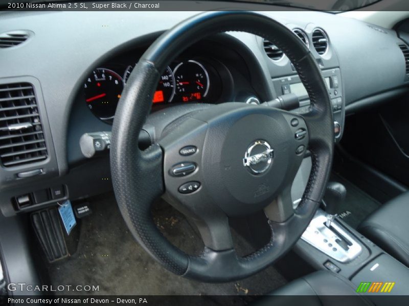 Super Black / Charcoal 2010 Nissan Altima 2.5 SL
