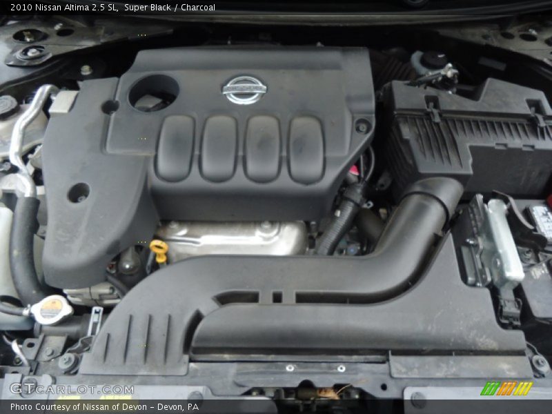 Super Black / Charcoal 2010 Nissan Altima 2.5 SL