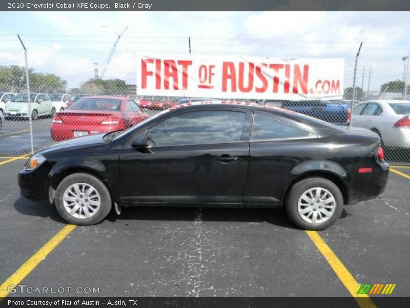 Black / Gray 2010 Chevrolet Cobalt XFE Coupe