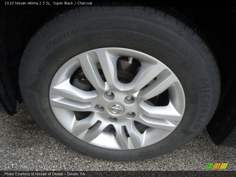 Super Black / Charcoal 2010 Nissan Altima 2.5 SL