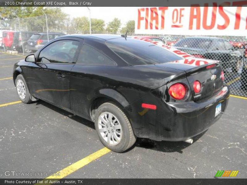 Black / Gray 2010 Chevrolet Cobalt XFE Coupe