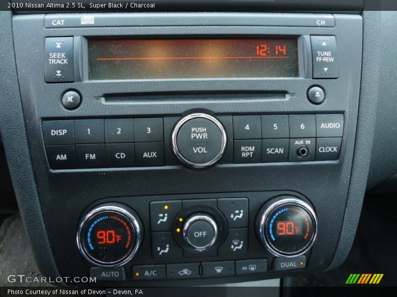 Super Black / Charcoal 2010 Nissan Altima 2.5 SL