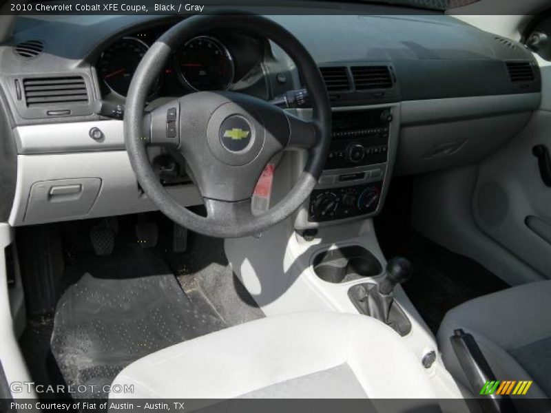 Black / Gray 2010 Chevrolet Cobalt XFE Coupe