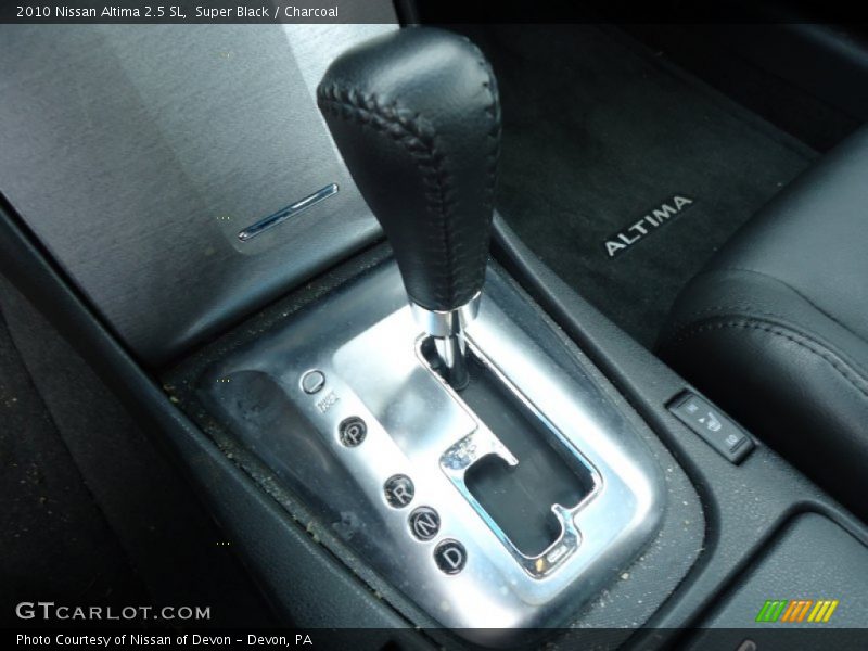 Super Black / Charcoal 2010 Nissan Altima 2.5 SL