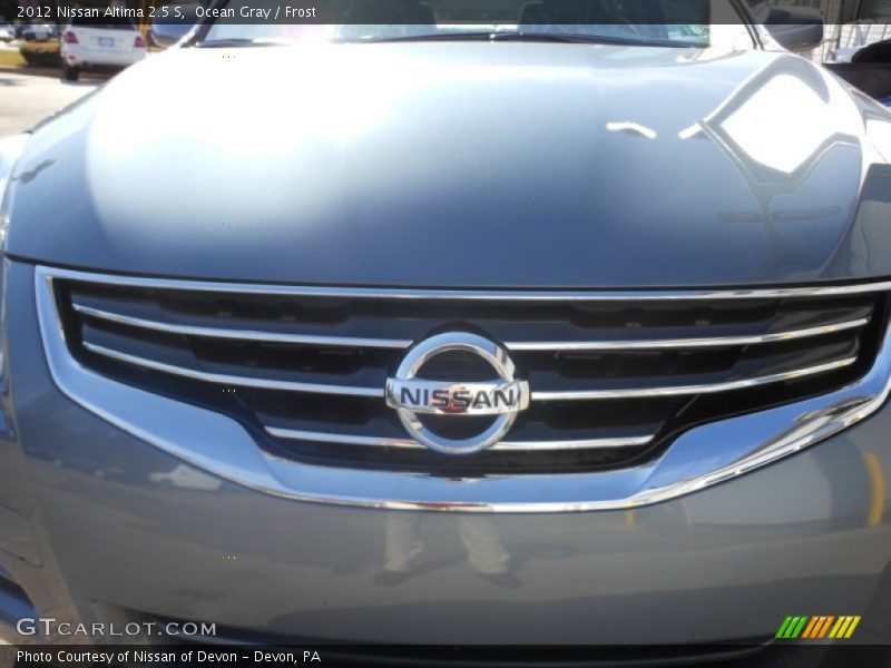 Ocean Gray / Frost 2012 Nissan Altima 2.5 S