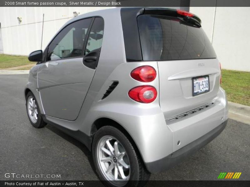 Silver Metallic / Design Black 2008 Smart fortwo passion coupe