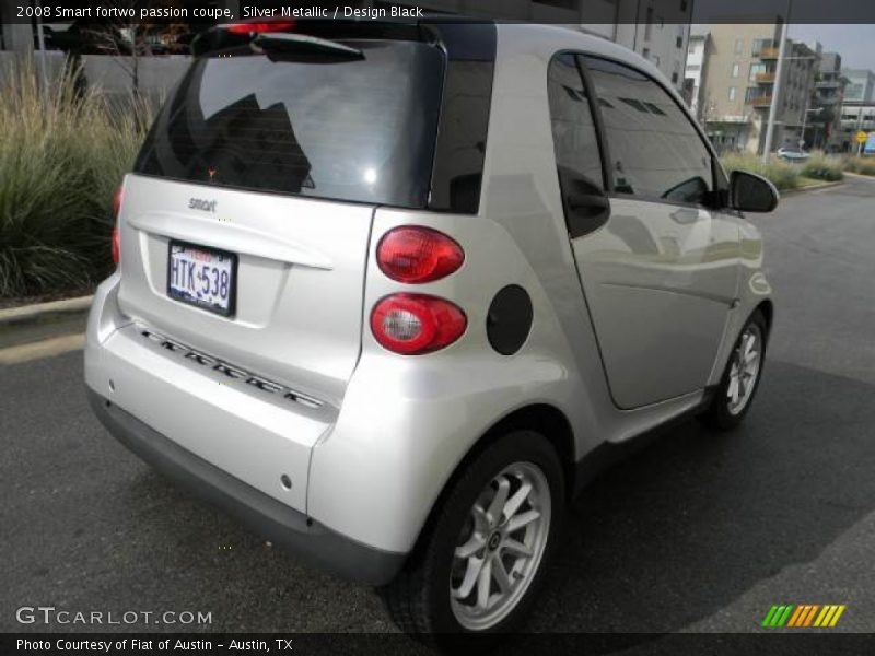 Silver Metallic / Design Black 2008 Smart fortwo passion coupe