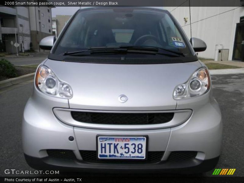 Silver Metallic / Design Black 2008 Smart fortwo passion coupe