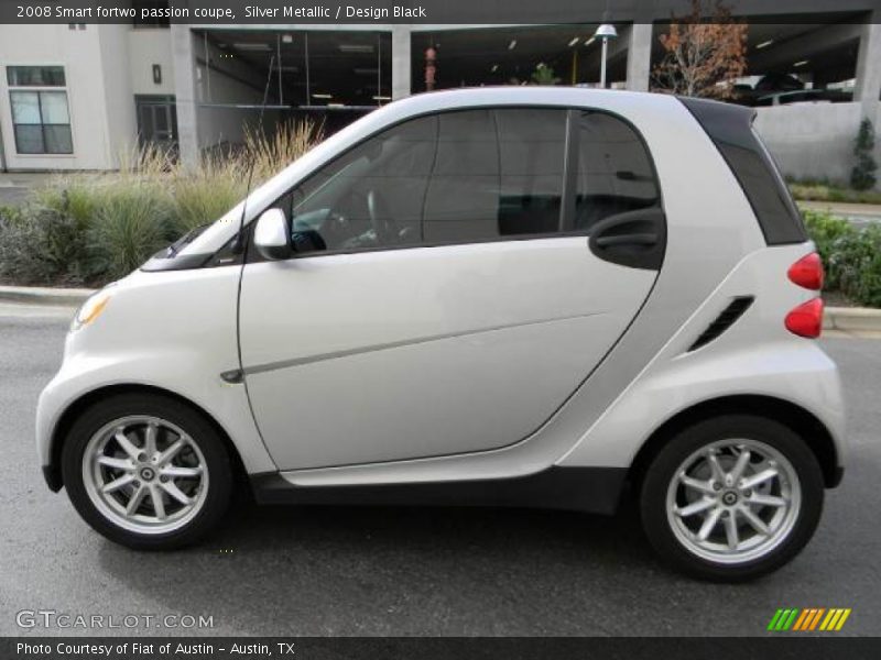 Silver Metallic / Design Black 2008 Smart fortwo passion coupe