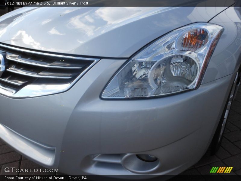 Brilliant Silver / Frost 2012 Nissan Altima 2.5 S