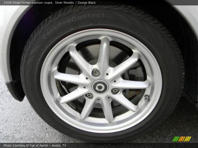 Silver Metallic / Design Black 2008 Smart fortwo passion coupe
