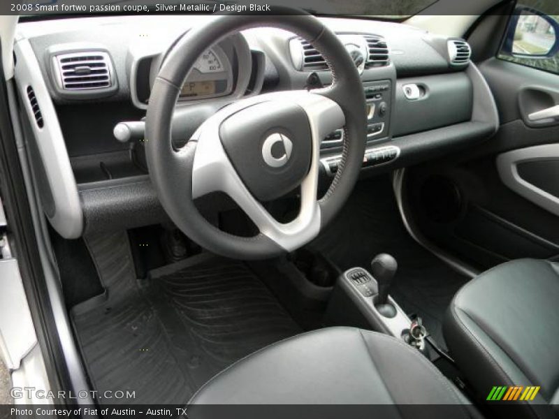 Silver Metallic / Design Black 2008 Smart fortwo passion coupe