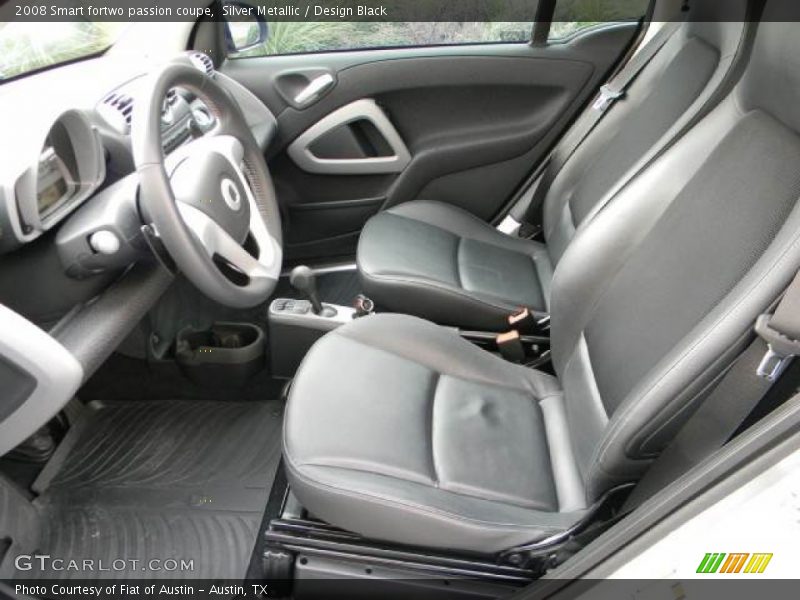 Silver Metallic / Design Black 2008 Smart fortwo passion coupe