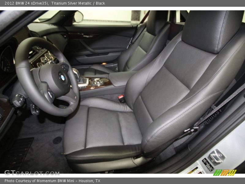  2012 Z4 sDrive35i Black Interior