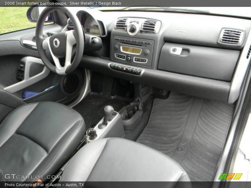 Silver Metallic / Design Black 2008 Smart fortwo passion coupe