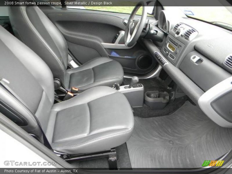 Silver Metallic / Design Black 2008 Smart fortwo passion coupe