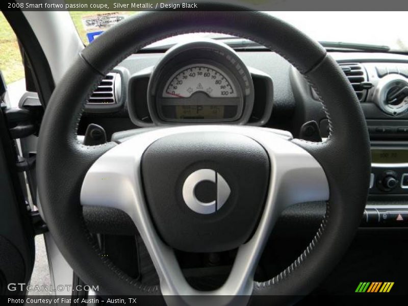 Silver Metallic / Design Black 2008 Smart fortwo passion coupe