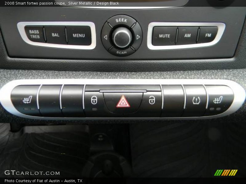 Silver Metallic / Design Black 2008 Smart fortwo passion coupe