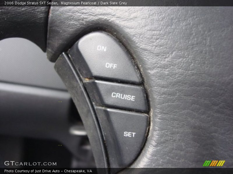 Magnesium Pearlcoat / Dark Slate Grey 2006 Dodge Stratus SXT Sedan