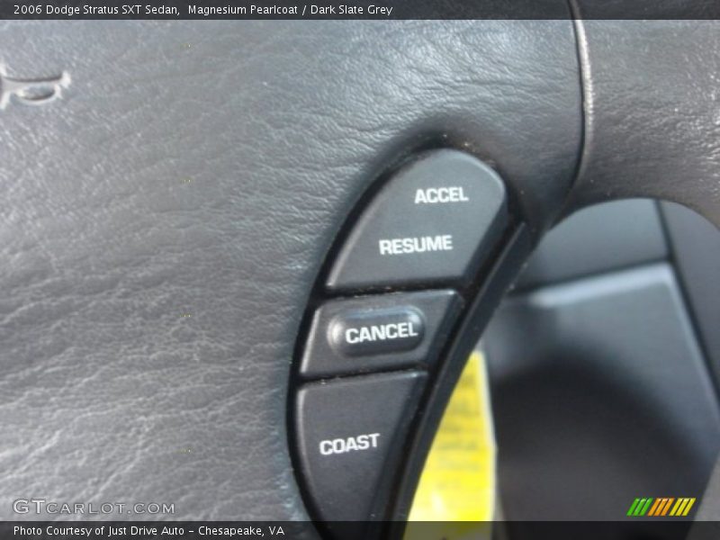 Magnesium Pearlcoat / Dark Slate Grey 2006 Dodge Stratus SXT Sedan