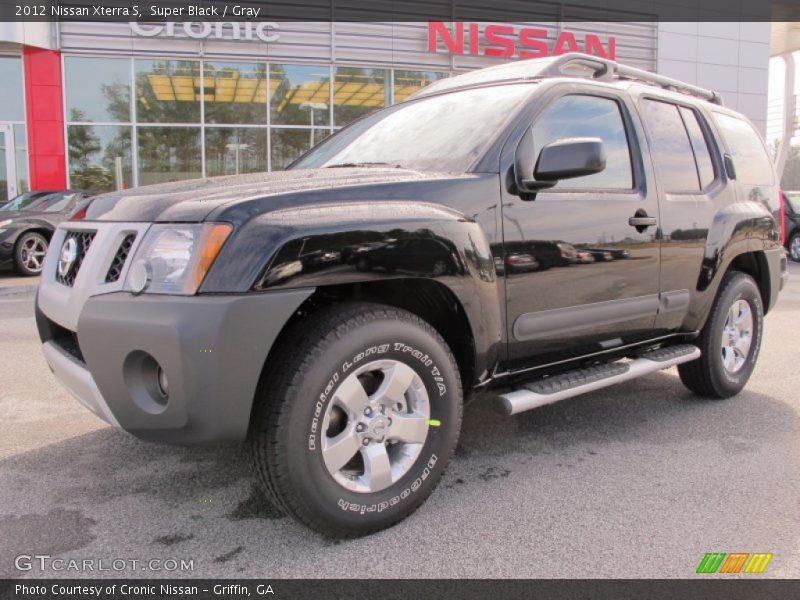 Super Black / Gray 2012 Nissan Xterra S