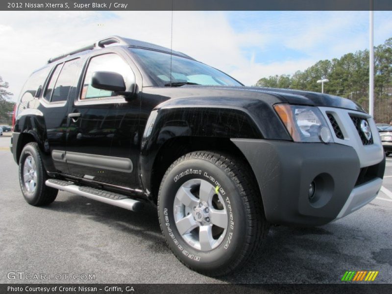 Super Black / Gray 2012 Nissan Xterra S