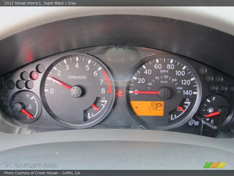 Super Black / Gray 2012 Nissan Xterra S