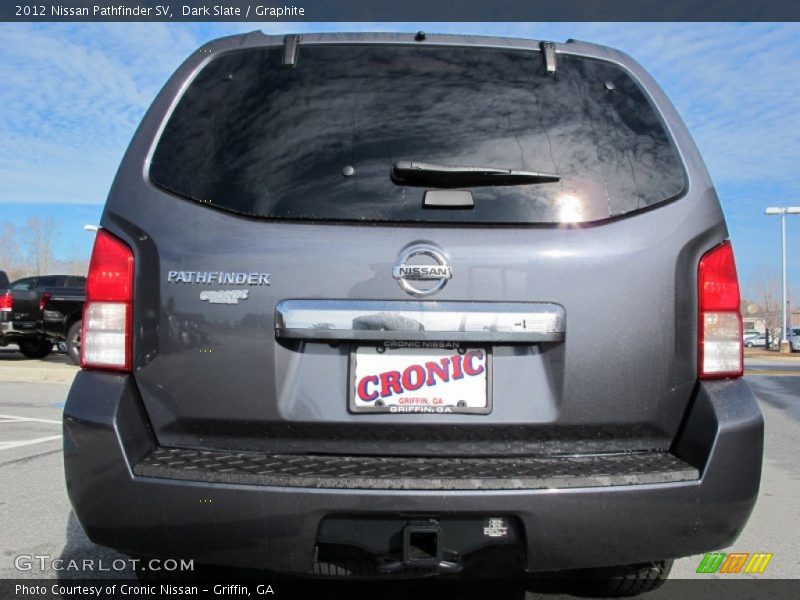 Dark Slate / Graphite 2012 Nissan Pathfinder SV