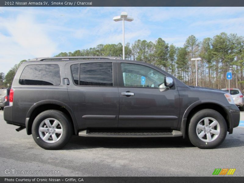 Smoke Gray / Charcoal 2012 Nissan Armada SV